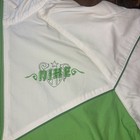 Y2k Kids Nike Nylon Track Jacket Green White L 10 12  Vtg