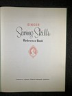 1954 Singer Sewing Skills Reference Book Hc 52 Pp Illustrated Green Retro Mcm