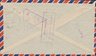 Palestine Slogan On Cover From Iraq To Usa  With Triangular Army Censor On Back