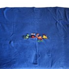 Vtg 2002 Gymboree Reversible Baby Blanket Little Dinosaur  Rex Stego Bronto 