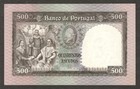 Portugal 500 Escudos Francisco D almeida P-162 1958 Xf  Rare