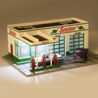 Ho Scale Sinclair Gas Station Model Classic Prelit Service Station Building 1 87