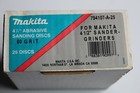 Makita 794107-b-25 4-1 2-inch Disc  80  25-pack - 4packs Lot - 100 Disks