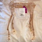 L agent Agent Provocateur Angelica Suspender Belt Nude   Ivory Medium L184-45