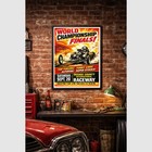 Orange County International Raceway California Vintage Style Drag Racing Adverti