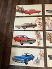 Eight  8  Nos 1969 Mercury Dealership Showroom Promo Posters  Very Nice Conditon