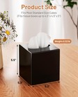 Tissue Box Cover Square Plastic Tissue Box Holder With Anti Slip Base Modern