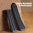 Replacement 24mm Rubber Band Strap For Hublot H Big Bang 44-45mm Tire