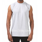 Pro Club Heavyweight Solid Plain Cotton Sleeveless Muscle Tee Shirts Size M- 7xl