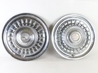 Lot Of 3 Vintage 1958-59 Cadillac Metal Wheel Hubcaps 16 5 