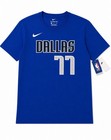 Nike Nba Dallas Mavericks Luka Doncic  77 Blue Men s T-shirt Size Xl