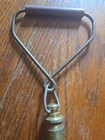 Vintage Chatillon-ny Brass 30lb Hanging Spring Scale Model In-30 Usa