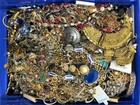 10 Pounds Unsorted Jewelry Making Lot Some Wearable Resell Mixed In Junk Tangled