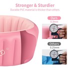 Inflatable Baby Bathtub Infant Anti-slip Bath Seat Pool With Air Pump Travel    