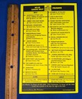 Vintage Original 90s Phish Concert 2 Sided Handbill flyer Pheonix Az Desert Sky