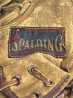 Antique Spalding Model 1447 Bill Dickey Leather Baseball Glove Catchers Mitt