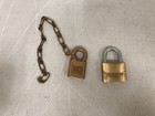 Lot Of Vintage Reliance Magnum Brass Padlocks W  Hardened Steel Security Locks