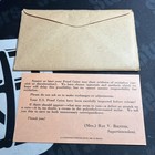1960 Us Mint Silver Proof Set Envelope - No Coins Empty