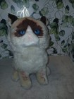 Gund Grumpy Cat Plush Stuffed Animal  Blue Eyes  Ages 3   2012  Realistic