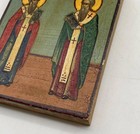 Antique St Vlasiy   Harlampius Icon 19th Century 2 6x2 1 Wood Tempera Russia Gif