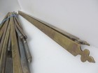 Antique Brass Stair Rodsvictorian Vintage Lot   Odd   Spares