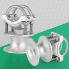 4pack Mini Cantilevered Gate Rollers fits 2-3 8 post   1-5 8 rail