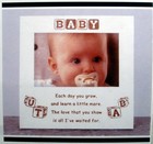 New Malden Decorative Picture Frame  baby  8 x 8  For 4 x6  Photo