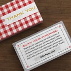 500 Thank You For Your Purchase Business Cards Pro Design 16pt Uv Gloss Or Matte