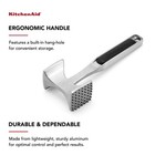 Kitchenaid Gourmet Multi Sided Meat Tenderizer For Pounding One Size  Black