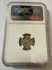 1546 Kb Hungary Silver Denar Ferdinand I Ngc Ms61 Medieval Hammered Coin