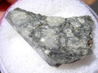 2 87 Grams 26x15x4mm Gadamis 005 Slice Lunar Meteorite With Clear Coat On 1 Side