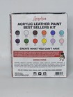 Angelus Acrylic Leather Paint Best Sellers Kit  12 Colors   1 Oz 