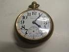 Antique Hamilton Open Face Pocket Watch 21 Jewels Model 940 Gold Filled  