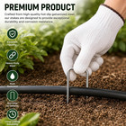 6 Inch 50 Pack Hot-dip Galvanized Landscape Staples Plant Cover Spikes 11 Gauge