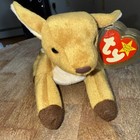 Ty Beanie Baby Whisper The Deer With Errors 1997 1998 Rare Retired