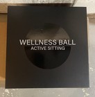 Technogym Active Sitting Wellness Gray Ball W  Black Cover 55cm  a0001258-blk 