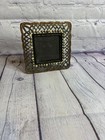 Picture Frame Enamel And Metal Ornate 5x5 Frame For A 3x3 Photo