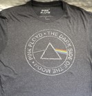 Pink Floyd The Dark Side Of The Moon Gray T-shirt Size L Reproduction Rock Music