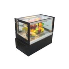34 5   Refrigerated Bakery Display Case Right-angle Cake Showcase 3 Layers 220v