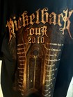 Nickelback 2010 Dark Horse Tour Adult X-large T-shirt