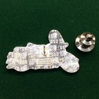 Pin s Folies       french  Vintage Enamel Tablo Motorcycle Harley Davidson Red