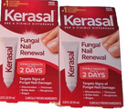 Lot Of 2 Kerasal Fungal Nail Renewal Treatment 10ml  as Seen In Pics 