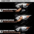 Qifor Automotive Headlight Restoration Kit oxidized And Yellowed Automotive Head