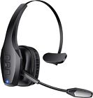 Trucker Headset Wireless Bluetooth 5 1 Ai Noise Cancelling Mic For Phones Pc