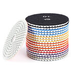 Polishing Pads 4  Diamond Sanding Pads Set 19pcs Wet dry Grinding Disc Concrete