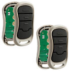 2 For Genie Gitr-3bx Three Button G3t-a Garage Gate Door Opener Visor Remote