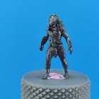 Mini Metal Predator Figurine  Sci-fi Movie Alien Hunter Collectible Statue