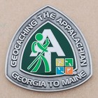 Appalachian Trail Geocoin - New York - Antique Silver - Not Activated