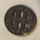 1924 Honolulu Rapid Transit Token