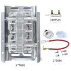 279838 Dryer Heating Element   279816   Thermostat 3392519 Dryer Fuse Combo Pack